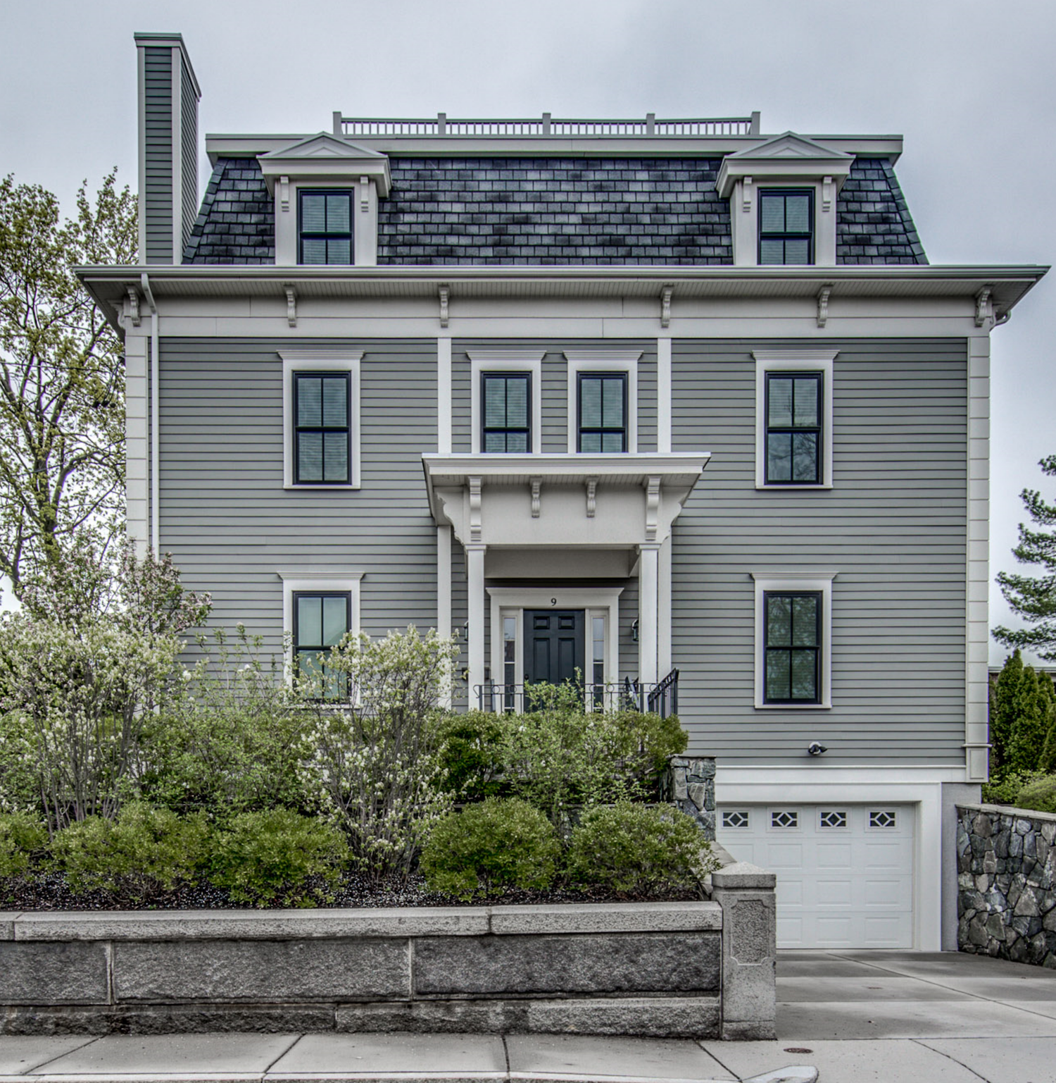 Spectacular Example of French Second Empire Architecture - 7 Winter Street Watertown MA