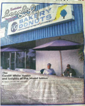 Newspaper Article "The Cardiff White House and Knights of the 'Round Table'