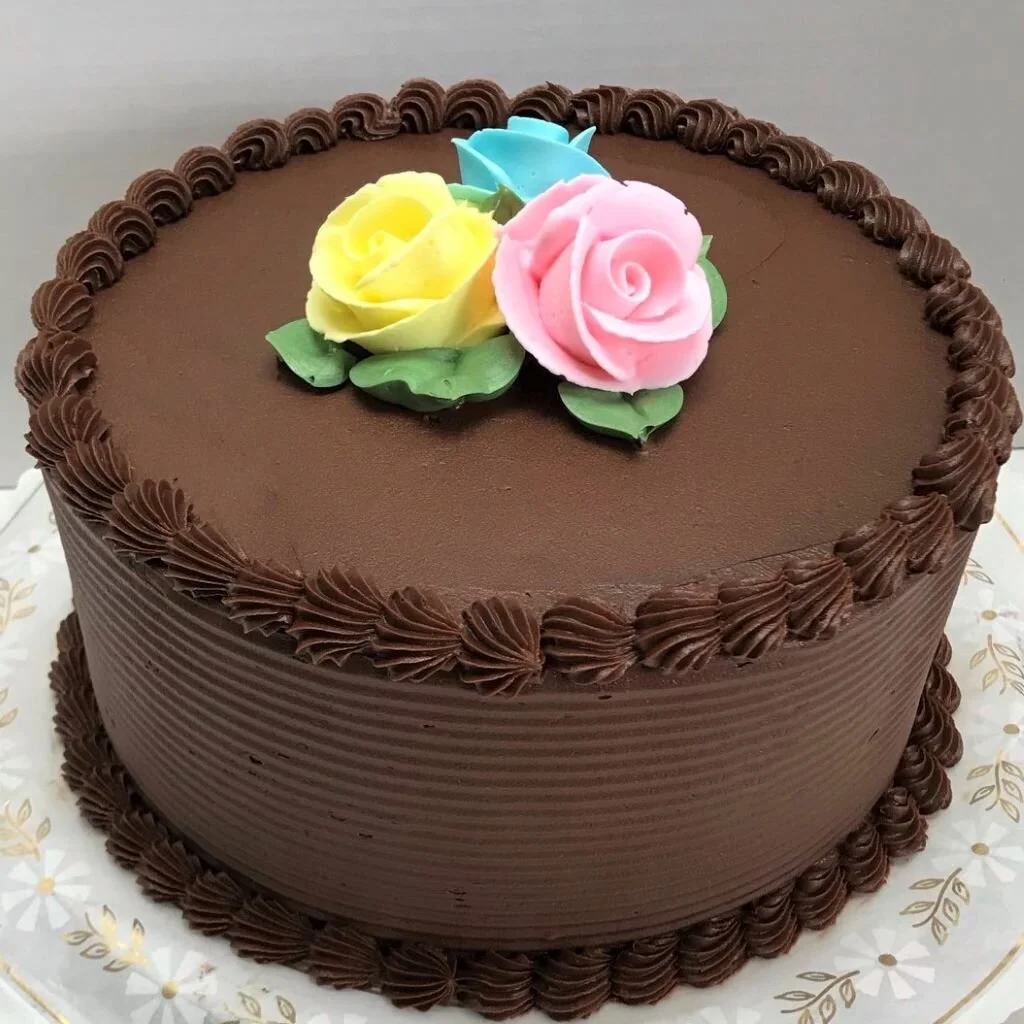 FL-100 Simple Pastel Rose Floral