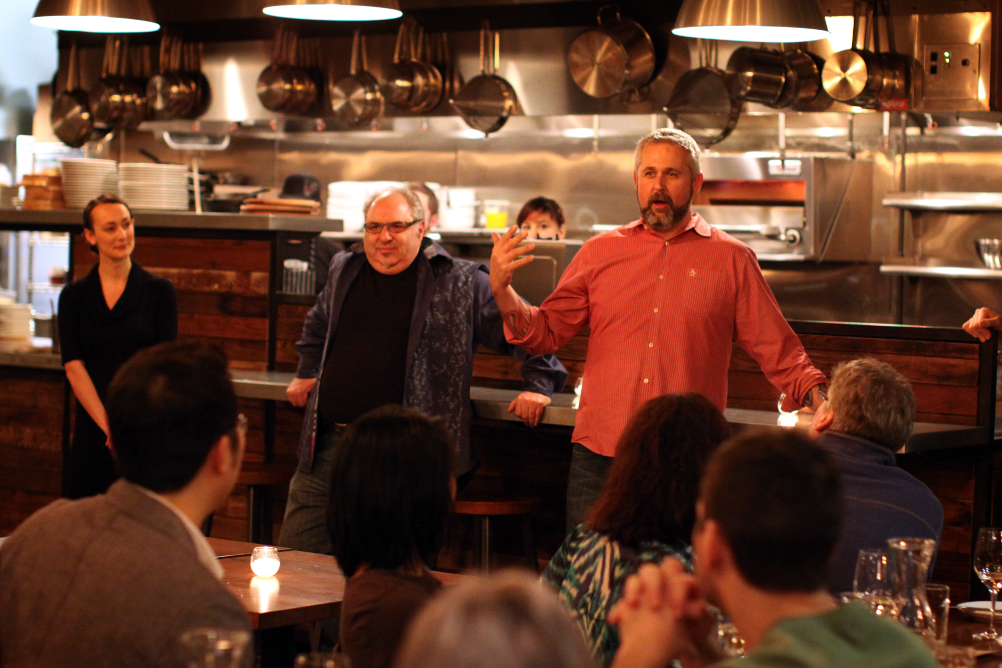 The Opening Night Dinner at Tasty N Alder with Chef John Gorham and Renee Gorham