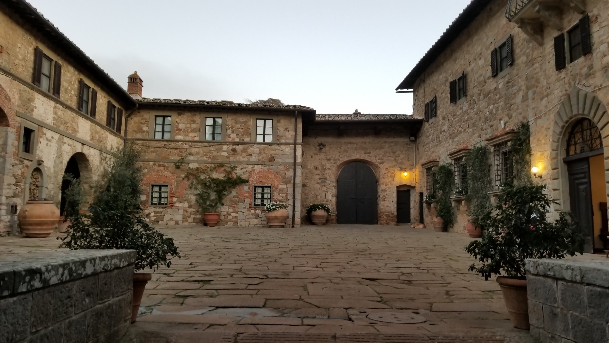 Our home in Tuscany for three nights