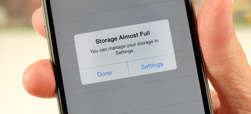 What to delete when your phone runs out of storage space