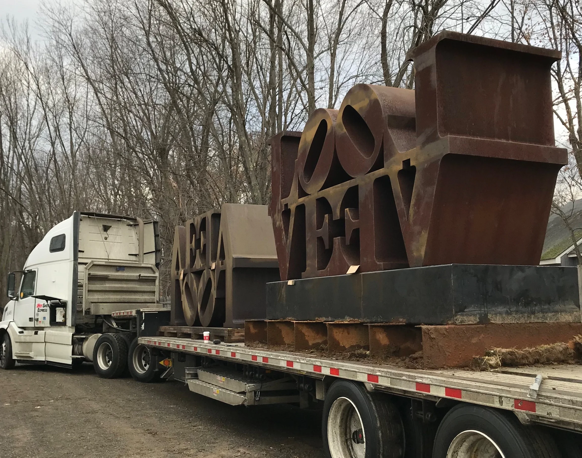 Before treatment in transport