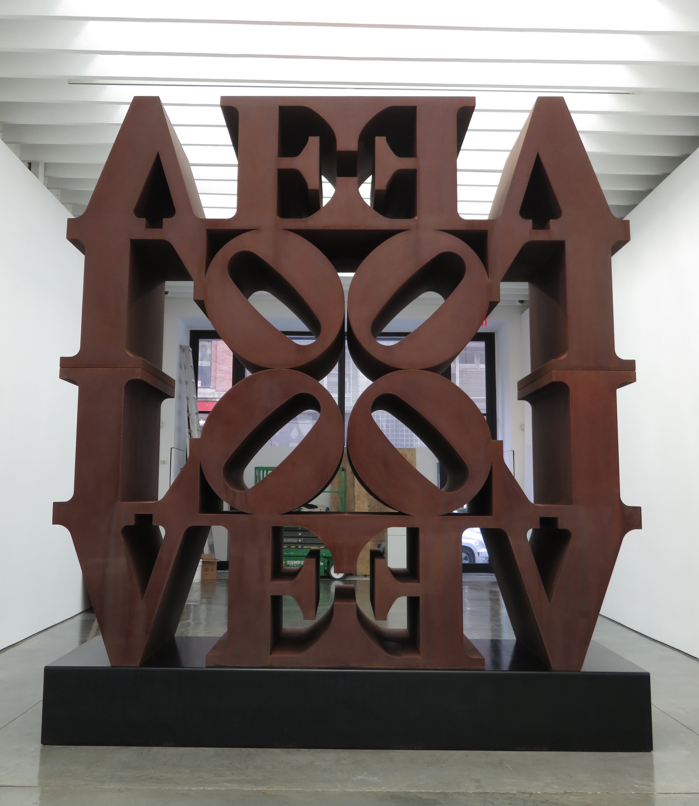 After treatment displayed in gallery