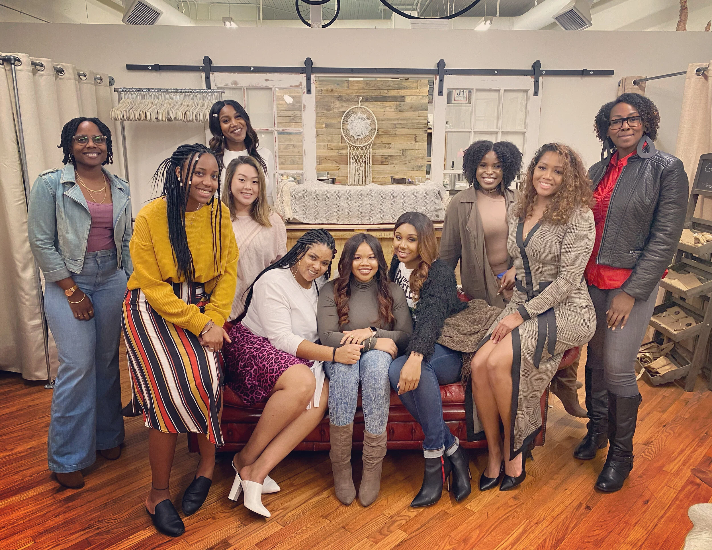 Attendees from The Style Plug Party!