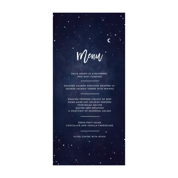 Celestial Star Menu - DL