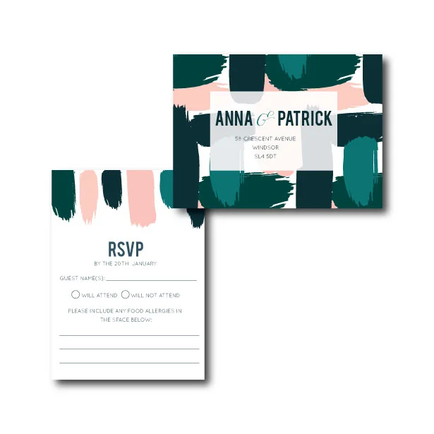 Abstract Art RSVP - A7