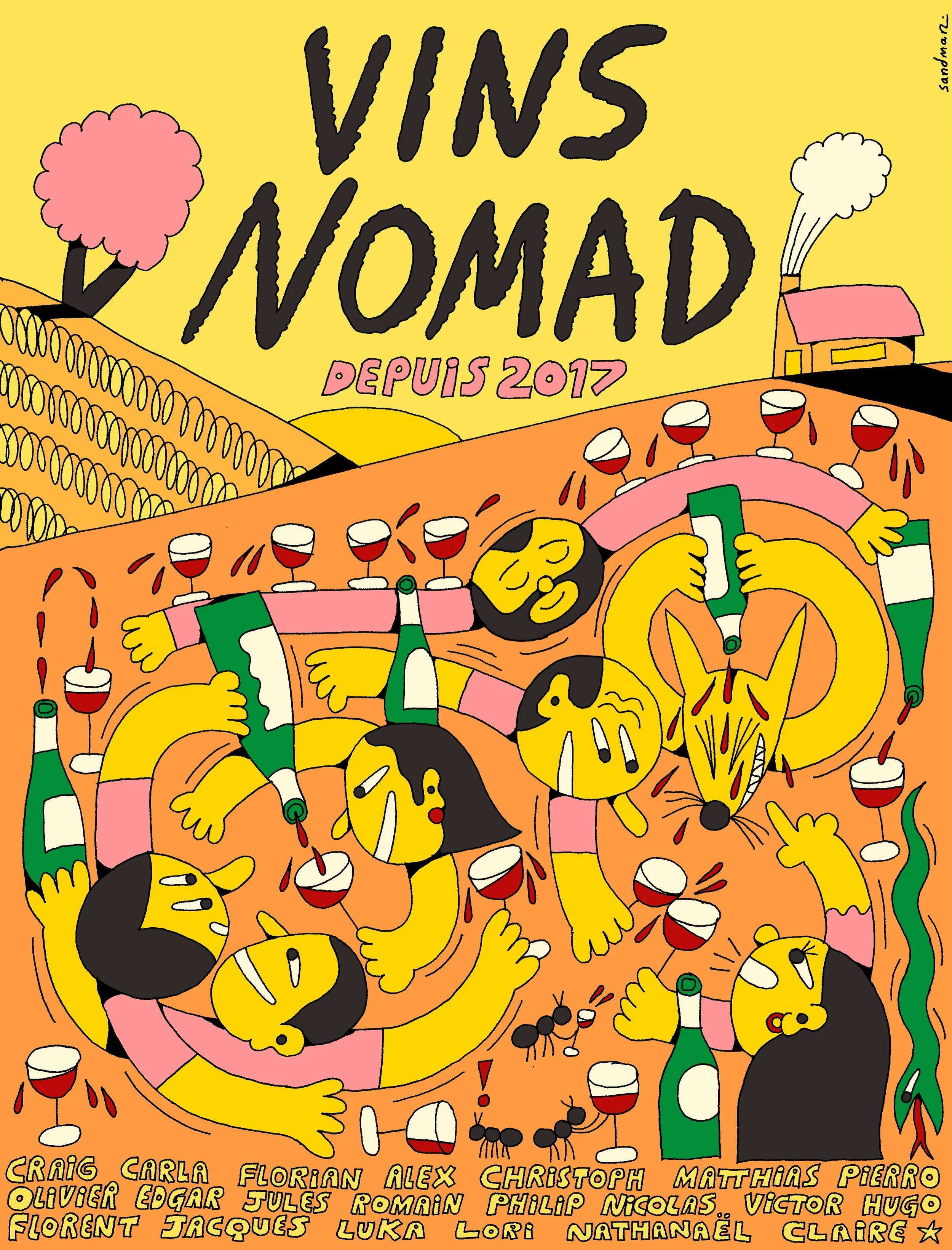 VINS NOMAD - Depuis 2017 -
Art : @sandmandesign