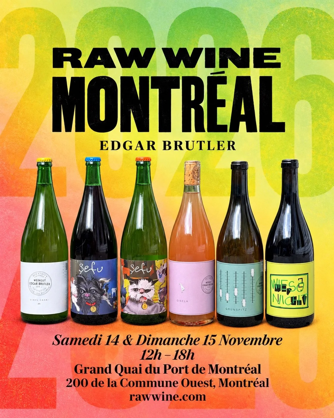 Edgar Brutler d&eacute;barque &agrave; Montr&eacute;al en Novembre !

Edgar fait bouger les lignes du vin naturel en Roumanie depuis plusieurs ann&eacute;es maintenant.
Il sera avec nous au RAW WINE les 14 et 15 novembre 2026.

Venez rencontrer Edgar
