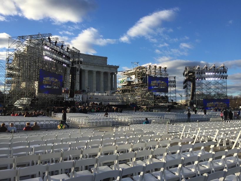 58th Presidential Inauguration Welcome Concert Production Load in