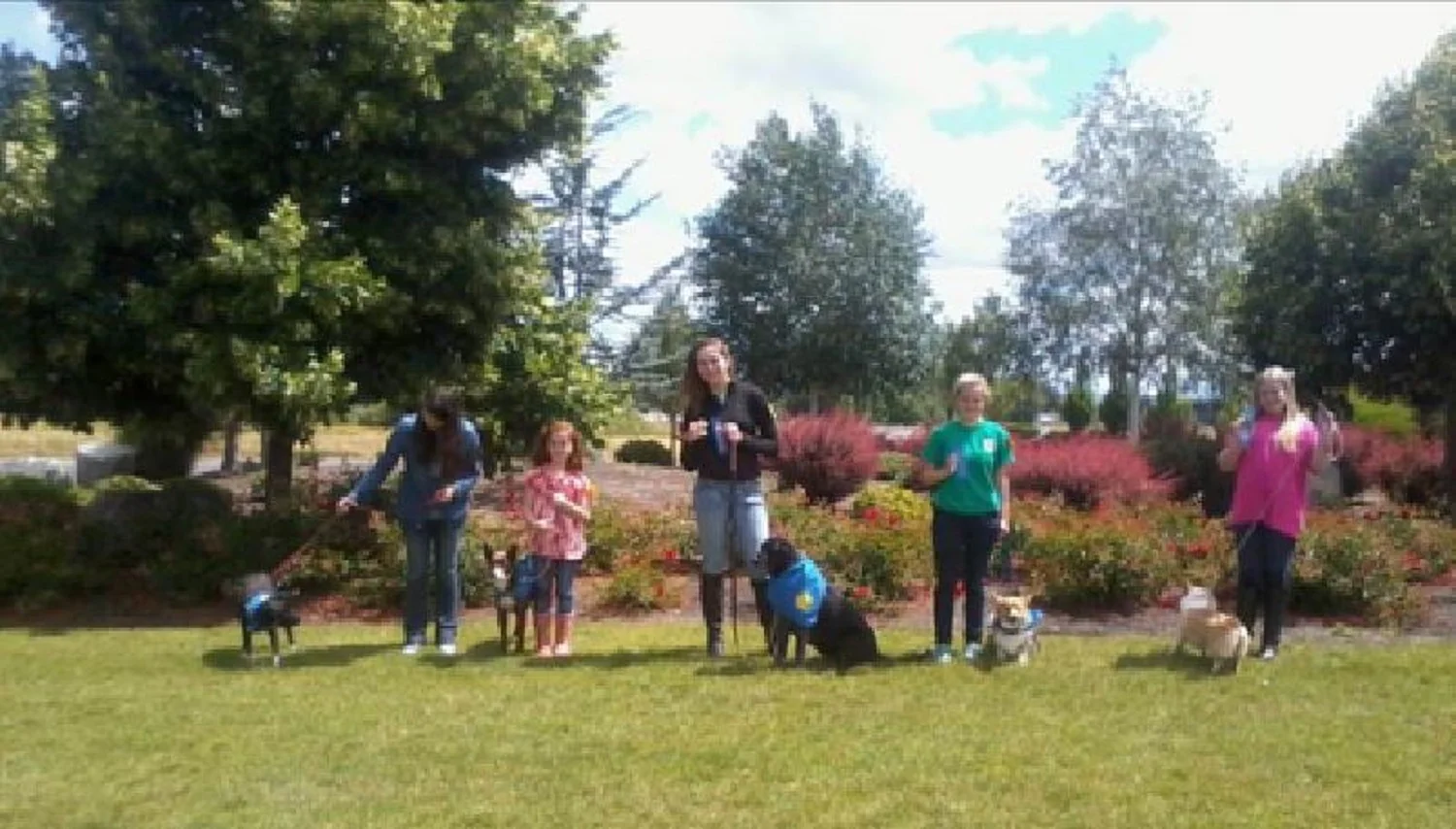 Congratulations to the newest Canine Good Citizens!