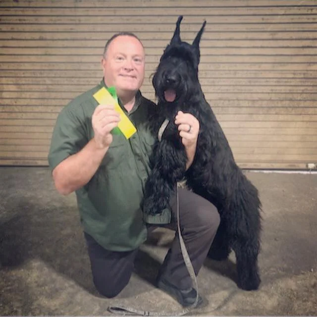 3rd Place and Rally Novice Qualifying Score - Wes and Buffington