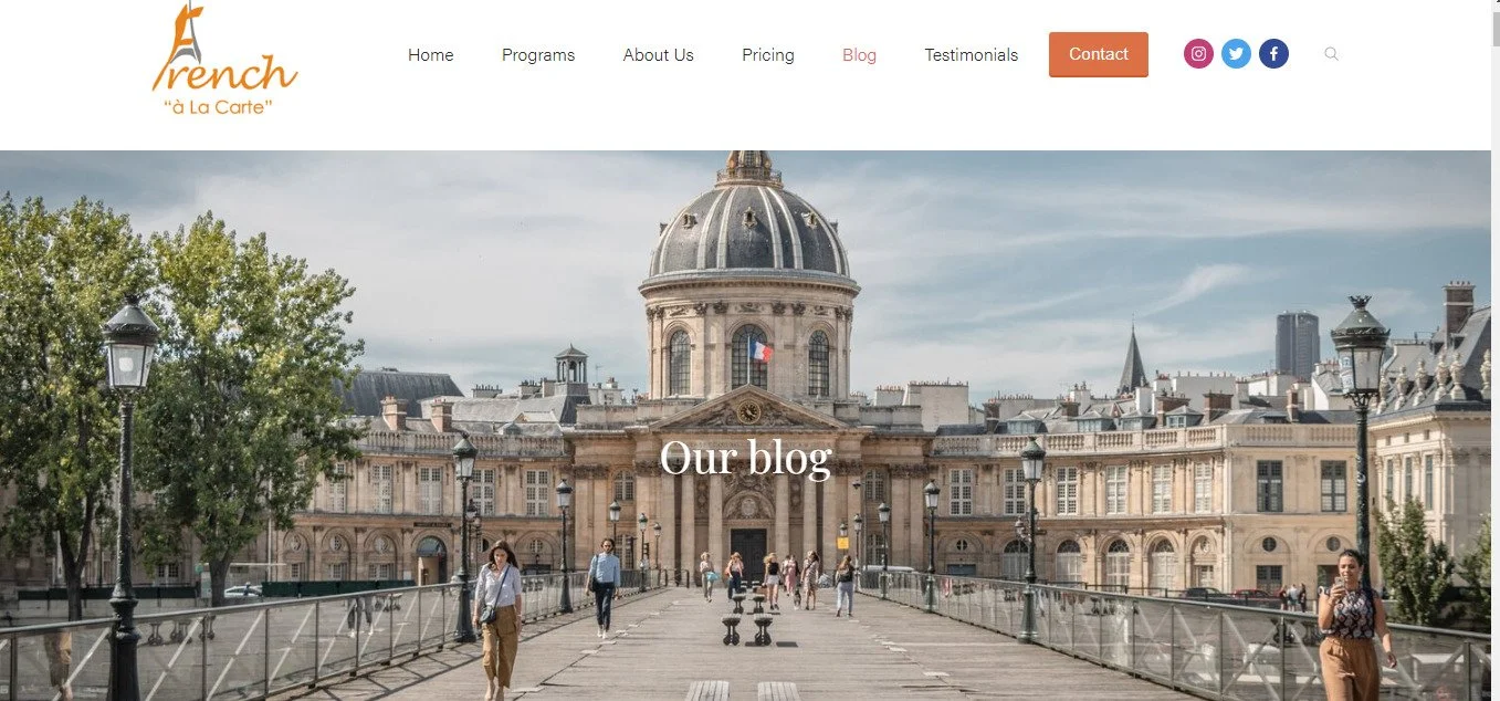 French Blog Examples 6 Best Blogs to Help You Learn French in 2022 — French Lessons in Paris ...