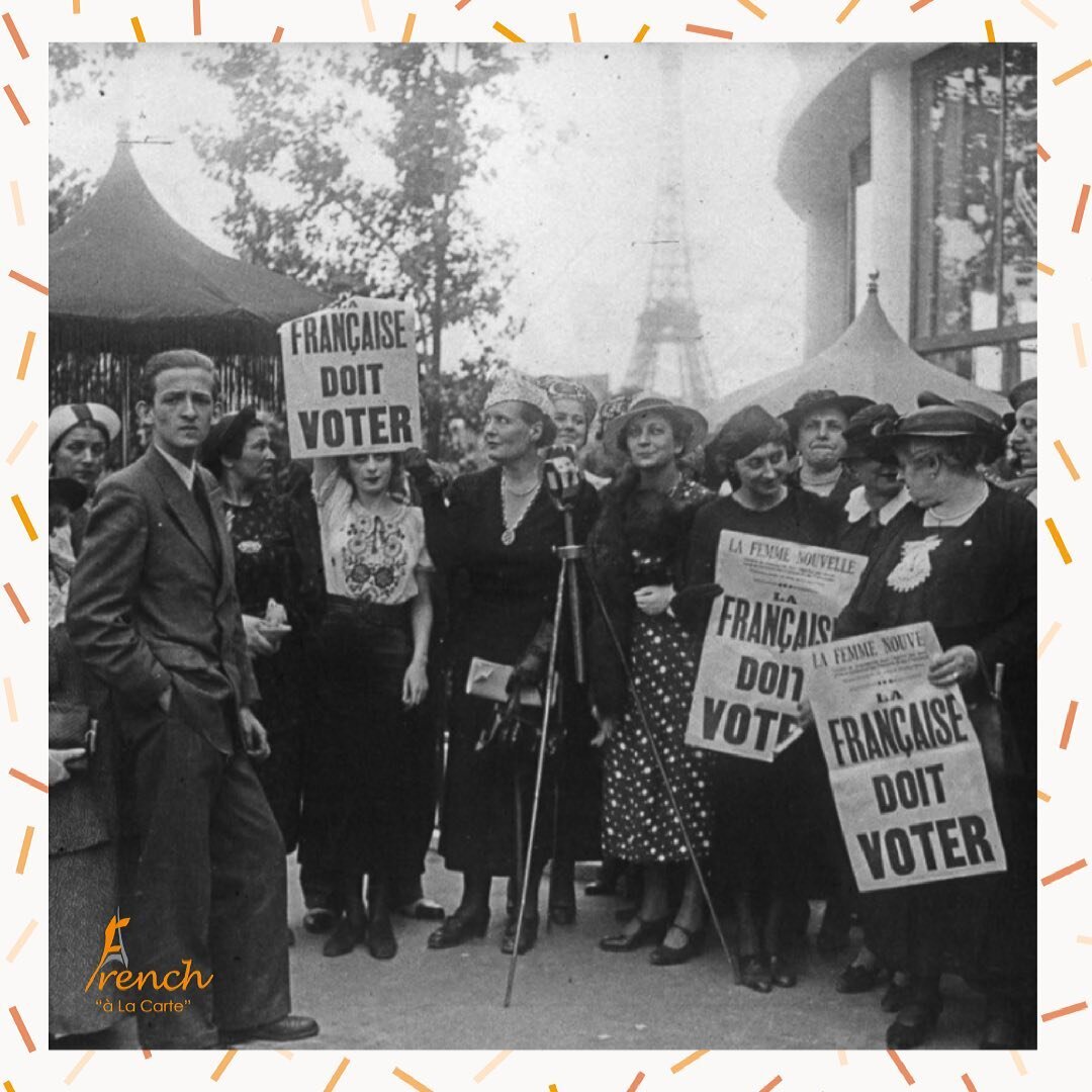 #Parisavant 🇫🇷 Manifestation pour le droit de vote des femmes françaises, 1937 📸

#frenchculture #feminism #learnfrench #frenchalacarte #paris #french #privateclasses #onlinefrenchcourses #frenchlessonsonline #frenchlessons #frenchcourses #french