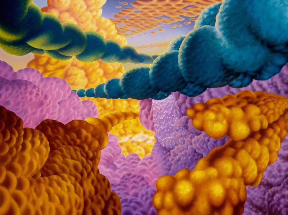 Cloudburst - Oil on canvas 36 x 48 inches