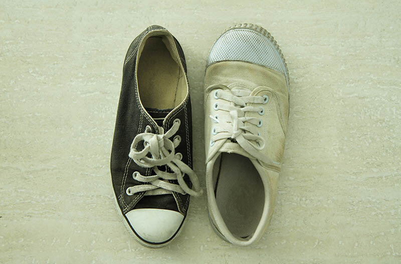Mismatched Shoes