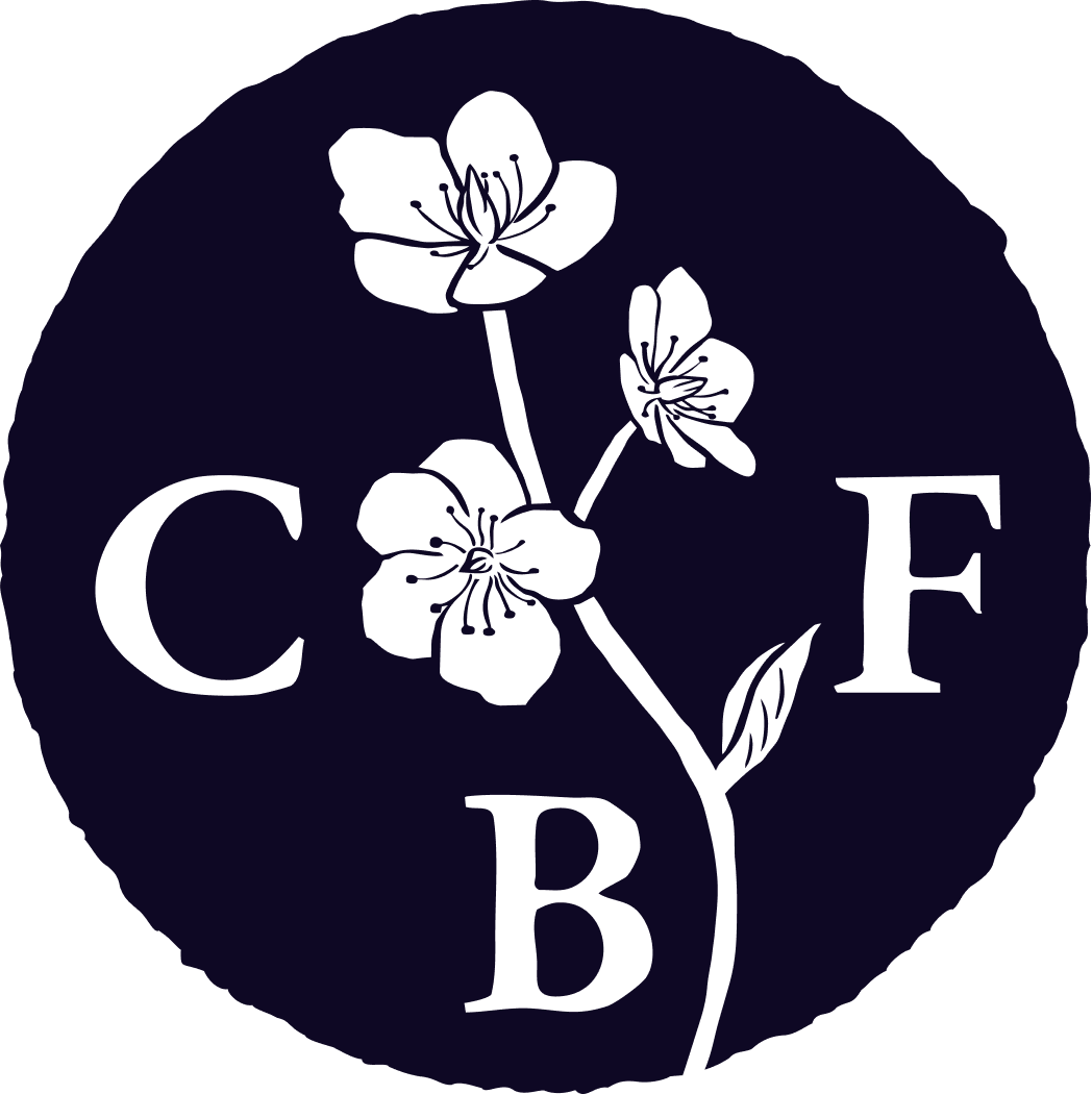 Clear Black Flowers