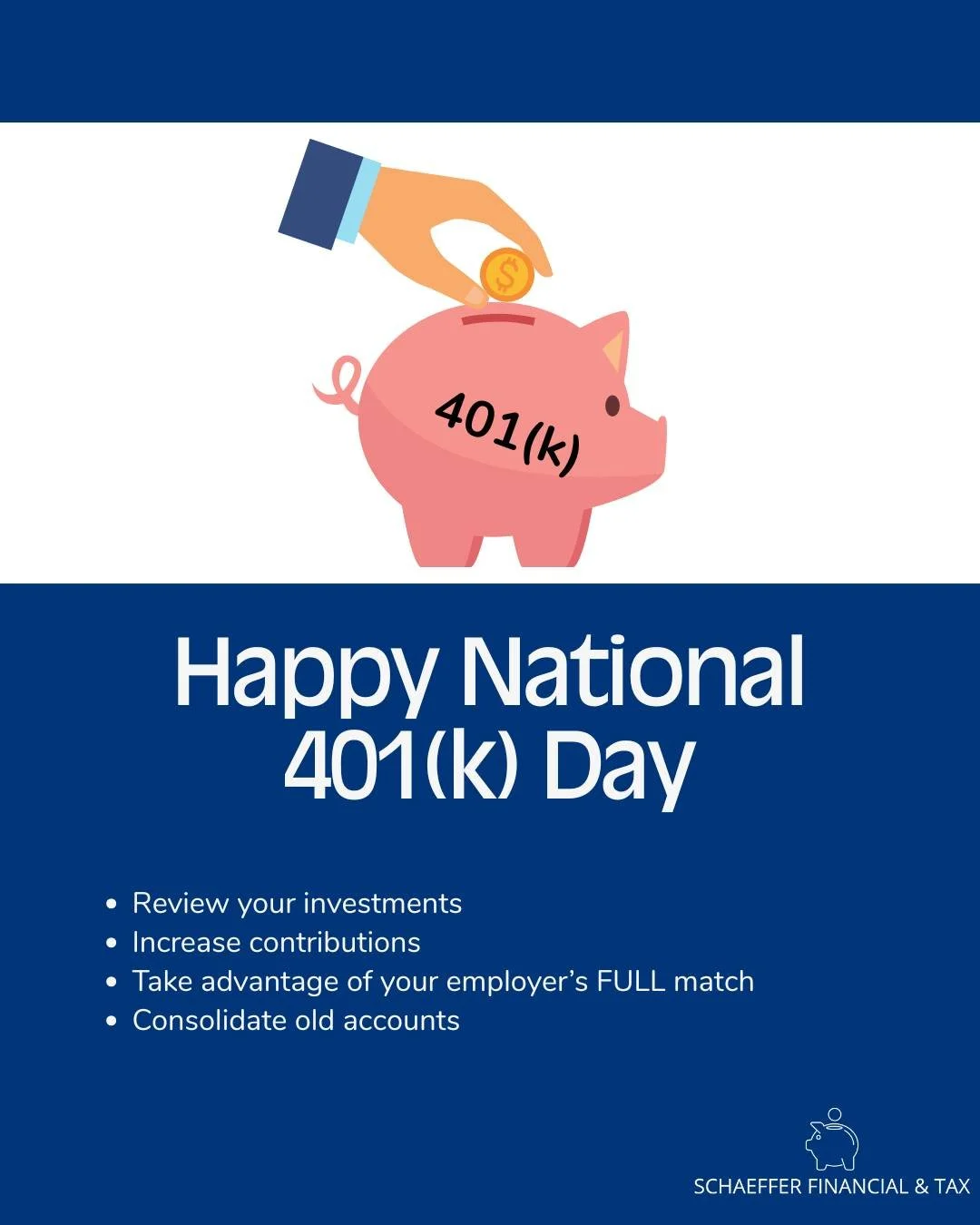 #401k #401kDay #401kplan #401kMatching #401krollover #savings