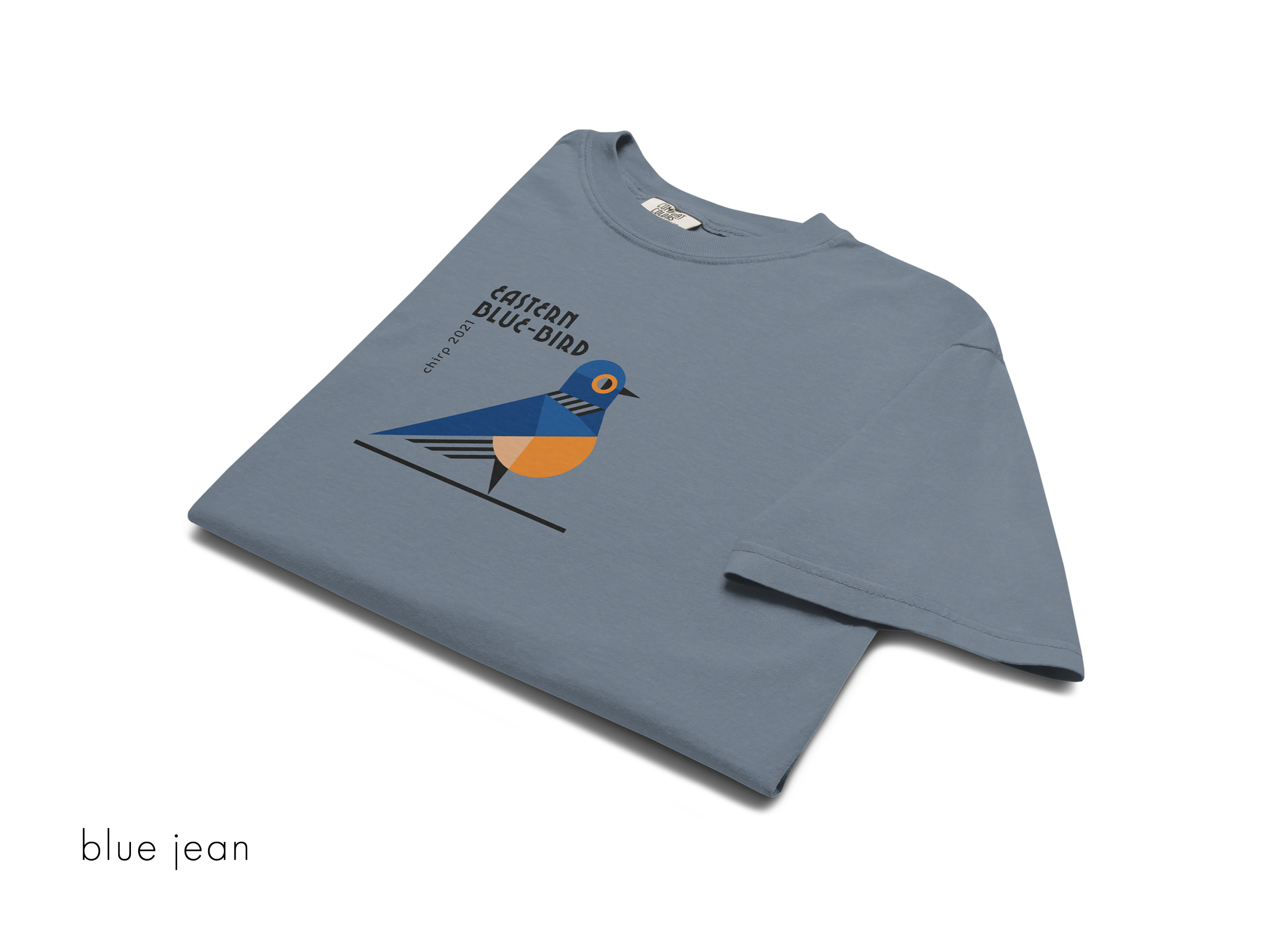 chirp company_unisex-garment-dyed-heavyweight-t-shirt-blue-jean-front-691d24a0572b3.png