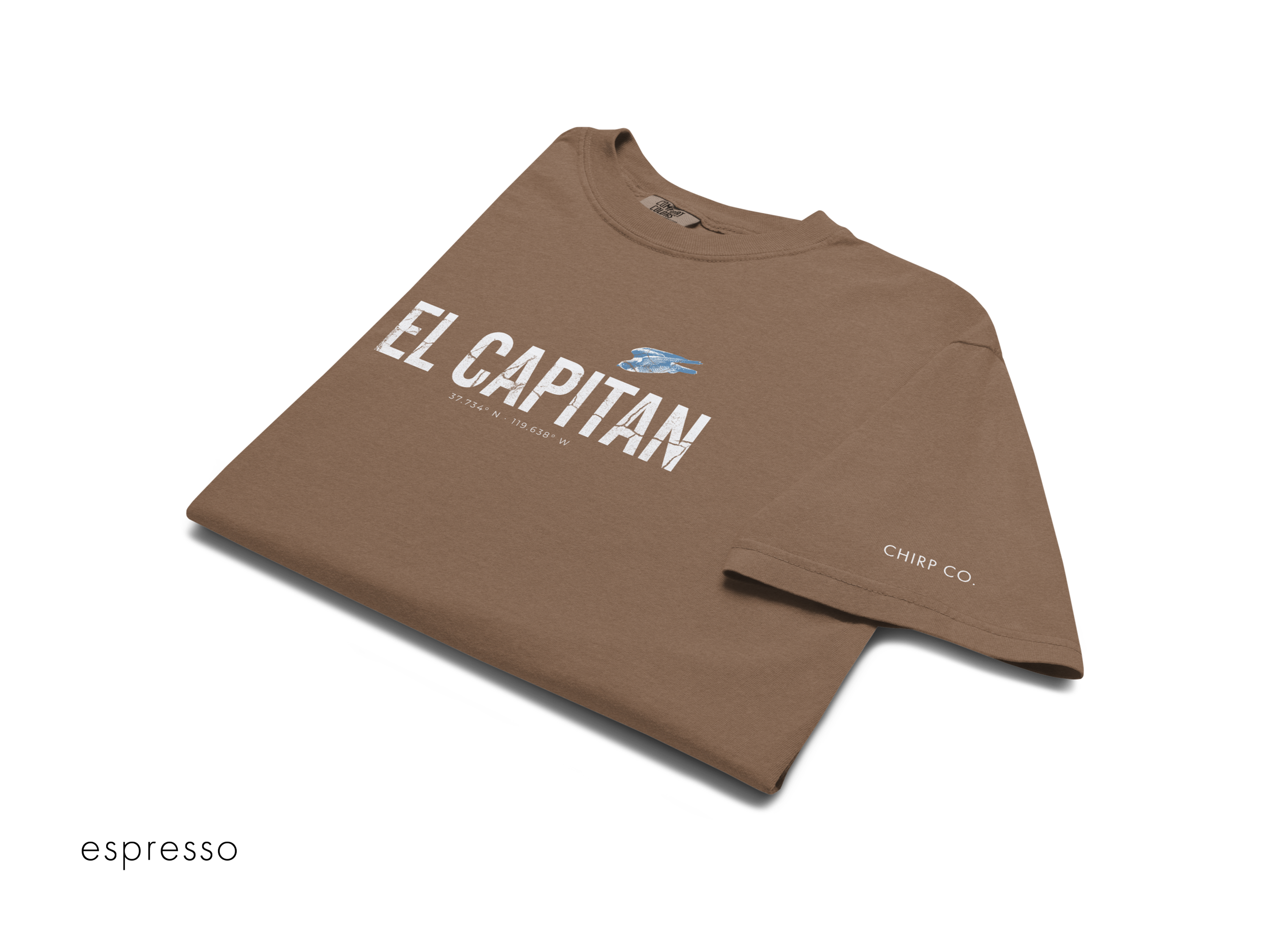 CHIRP COMPANY_EL CAPITAN_PEREGRINE FALCON_unisex-garment-dyed-heavyweight-t-shirt-espresso-front-699f22b8a7430.png