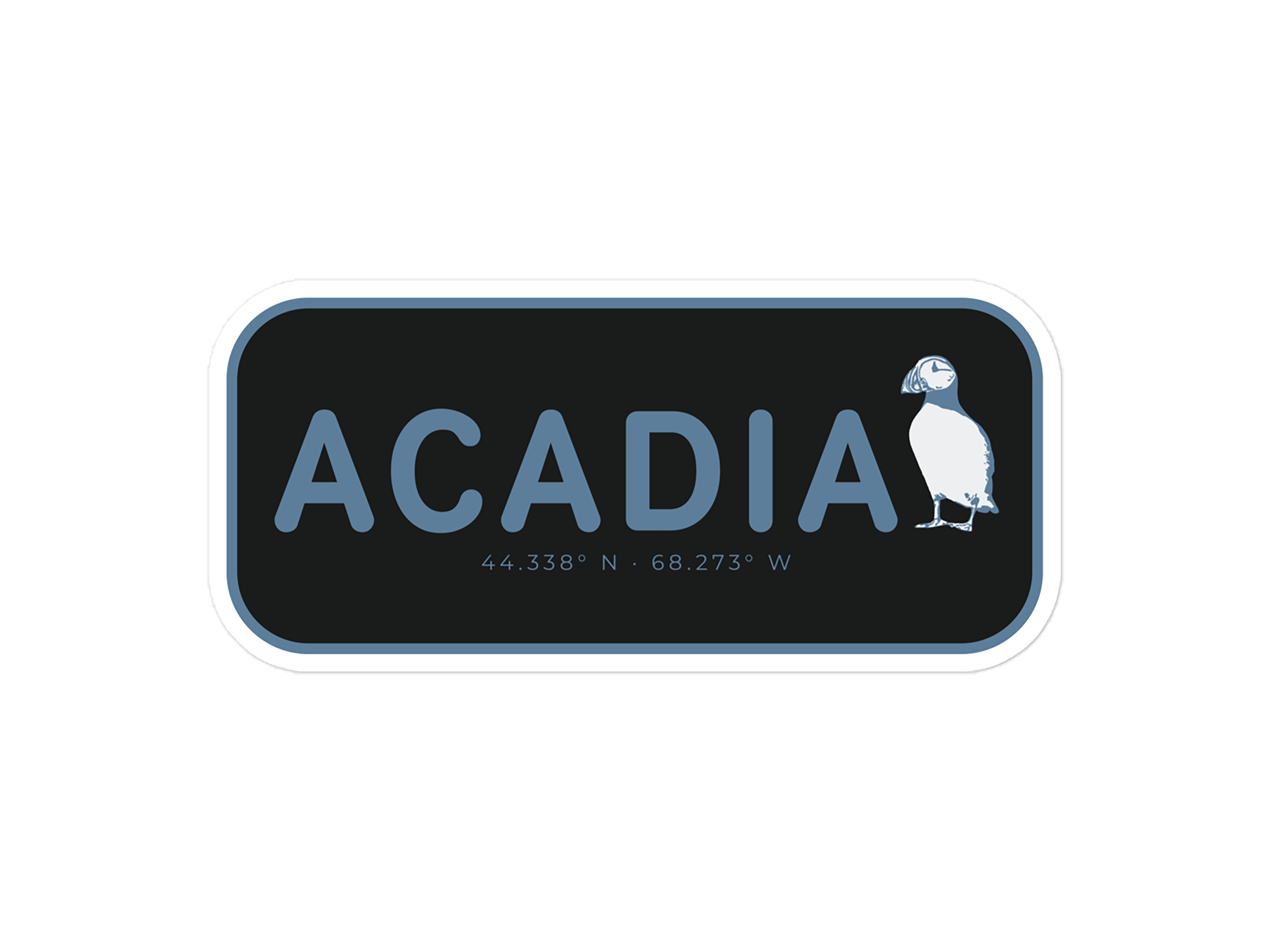 ACADIA - Typography Series Decal