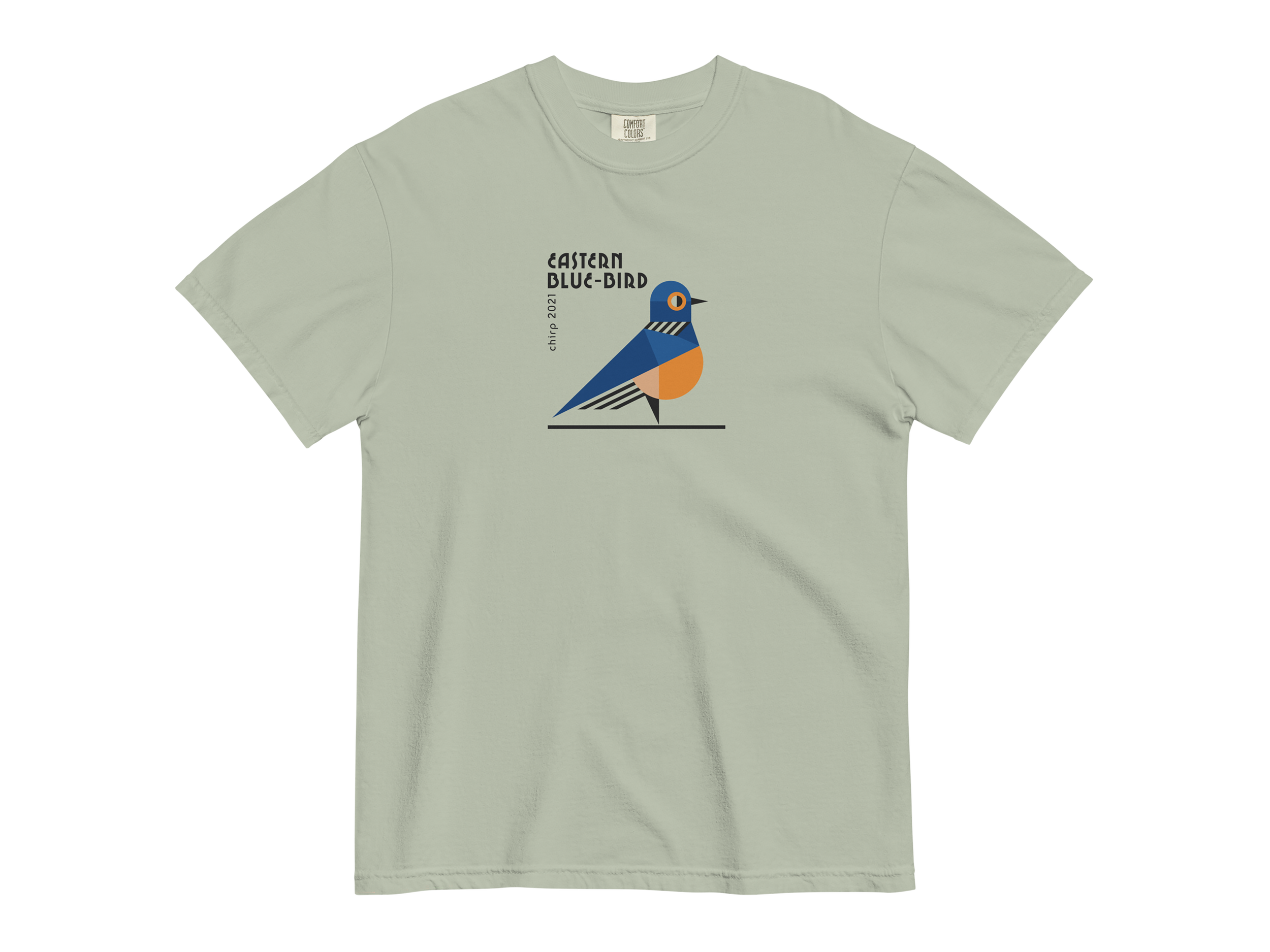chirp company_bluebird_unisex-garment-dyed-heavyweight-t-shirt-bay-front-6917c40f8dc98.png
