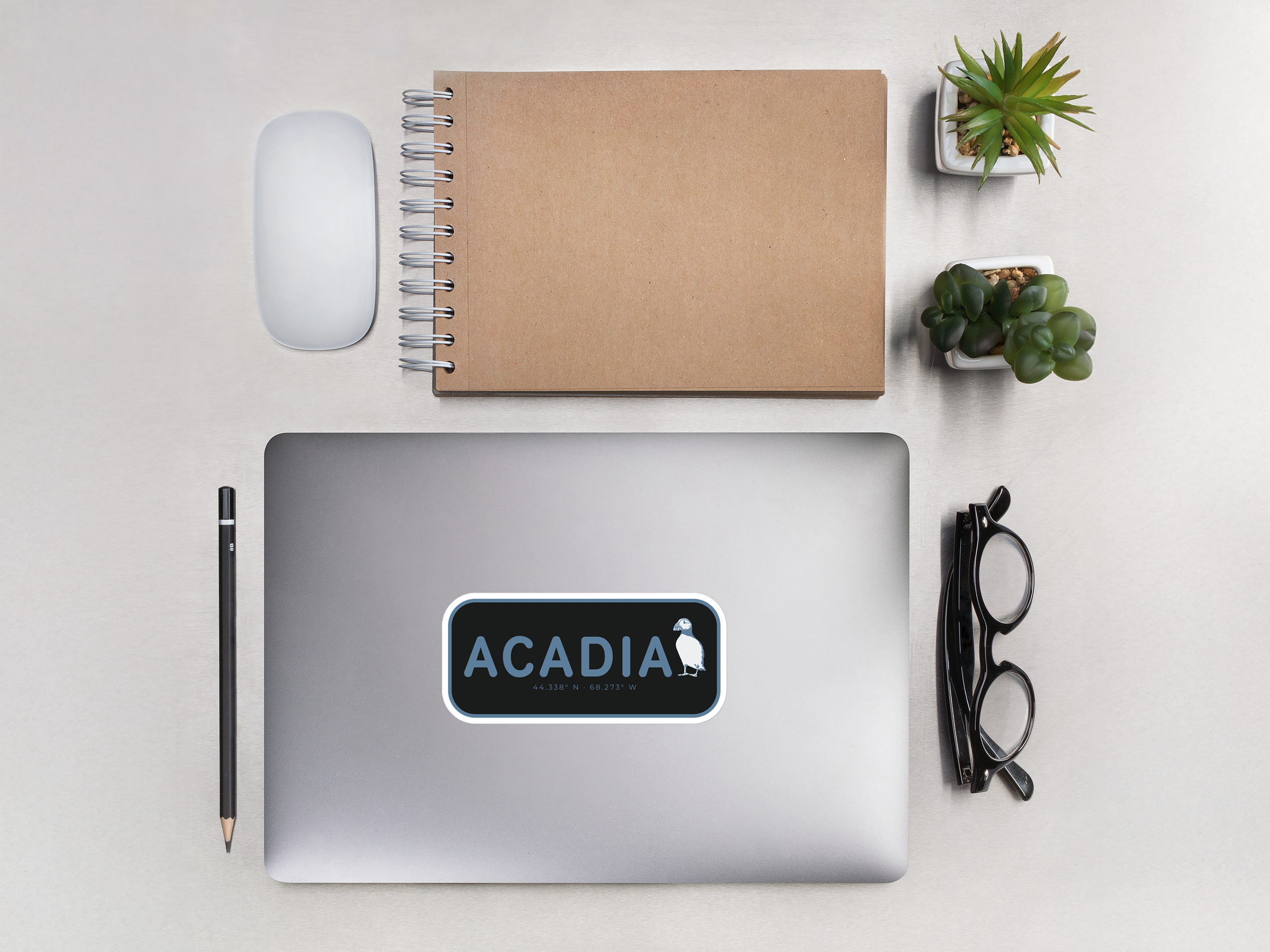 CHIRP COMPANY_CARD DECAL_ACADIA_kiss-cut-stickers-white-5.5x5.5-lifestyle-1-693c77b15b0f1.png
