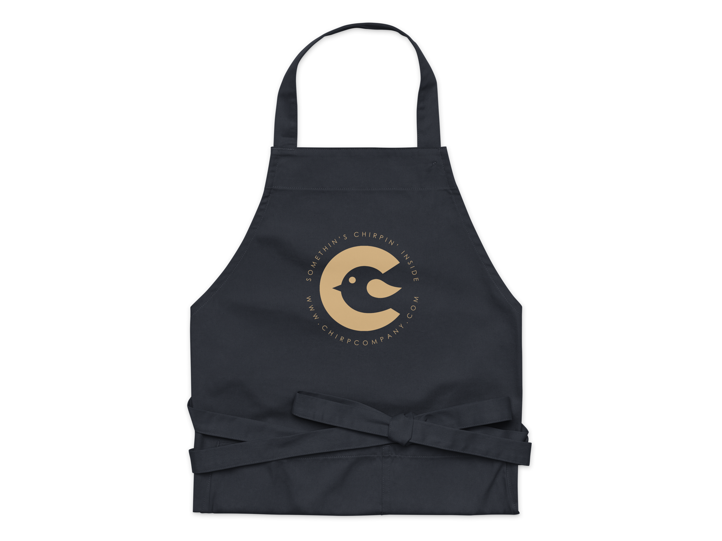 SOMETHIN'S CHIRPIN' – Organic Cotton Apron