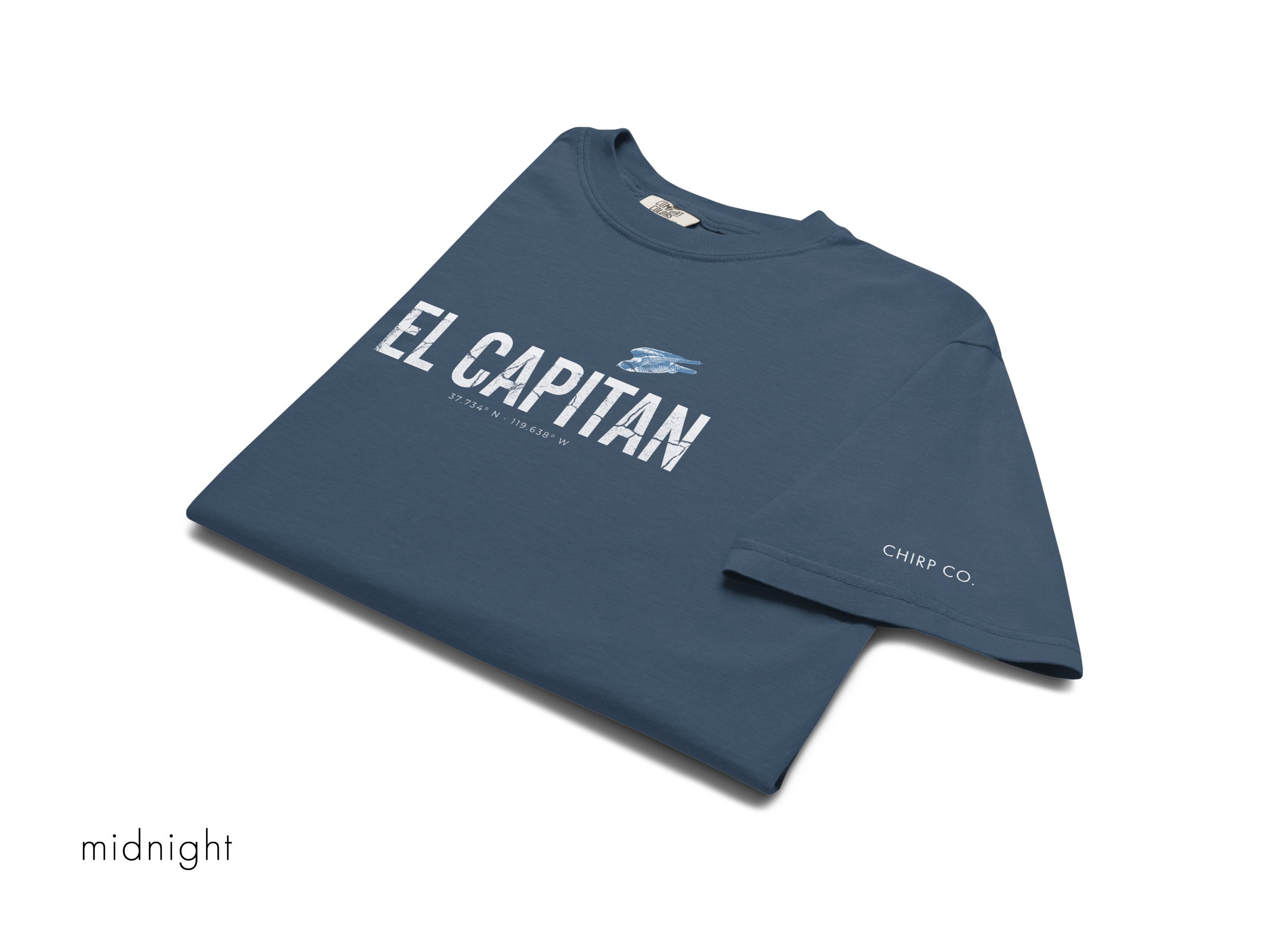 CHIRP COMPANY_EL CAPITAN_PEREGRINE FALCON_unisex-garment-dyed-heavyweight-t-shirt-midnight-front-699f22b8a7530.png