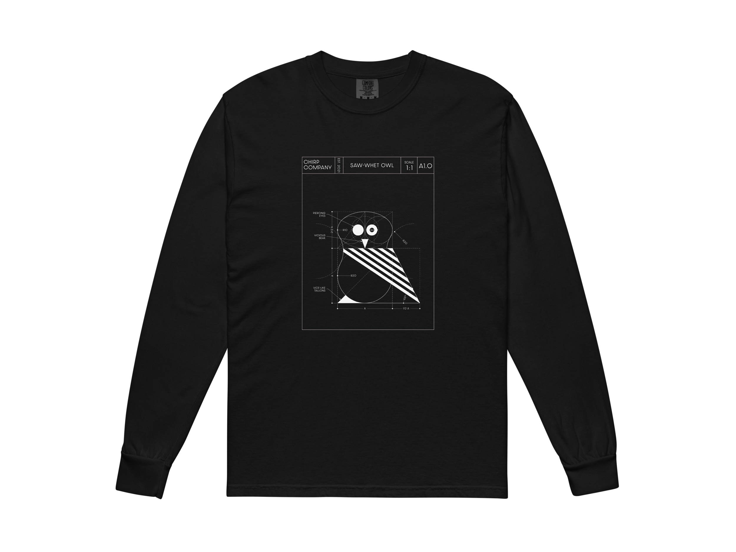 SAW-WHET OWL – Long Sleeve