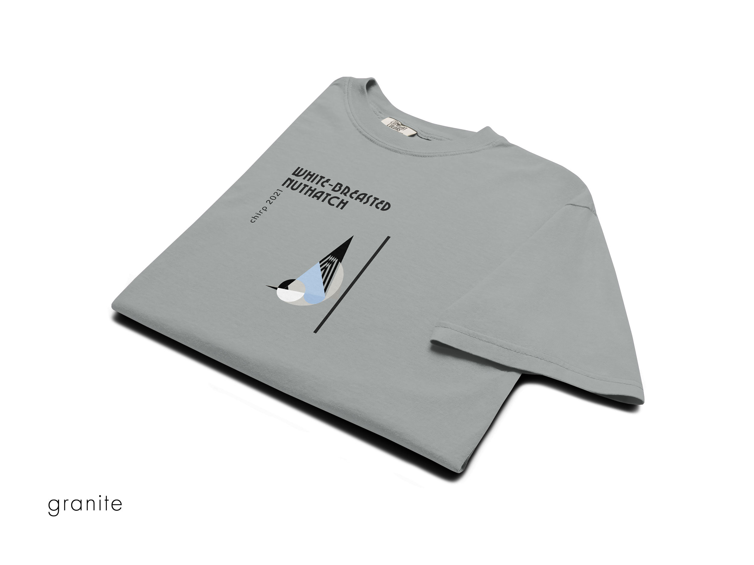 chirp company_unisex-garment-dyed-heavyweight-t-shirt-granite-front-691d2b1e5417c.png