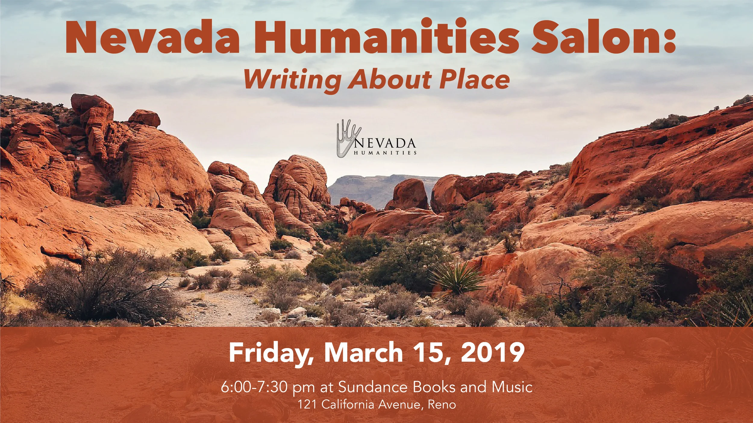 Nevada Humanities Salon: Writing About Place