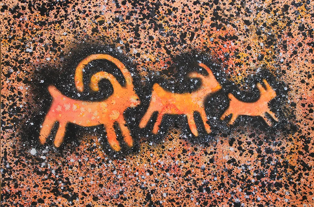 Fawn Douglas_The Children Will Lead Them_Pastel_BAH Watercolor, Charcoal on Paper_resize.jpg