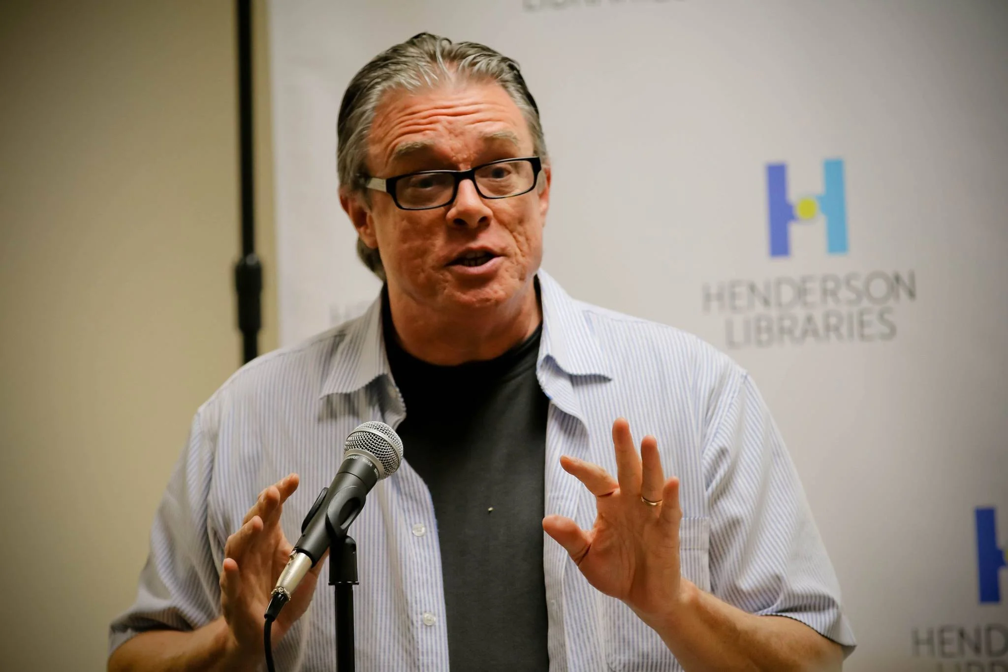 Bruce Isaacson earned degrees at Claremont McKenna, Dartmouth, and Brooklyn College, where he submitted a thesis to noted American poet Allen Ginsberg. He is published of Zeitgeist Press, with over 100 titles to date, and was the first Poet Laureate of Clark County, Nevada. Image/Rodney J. Lee