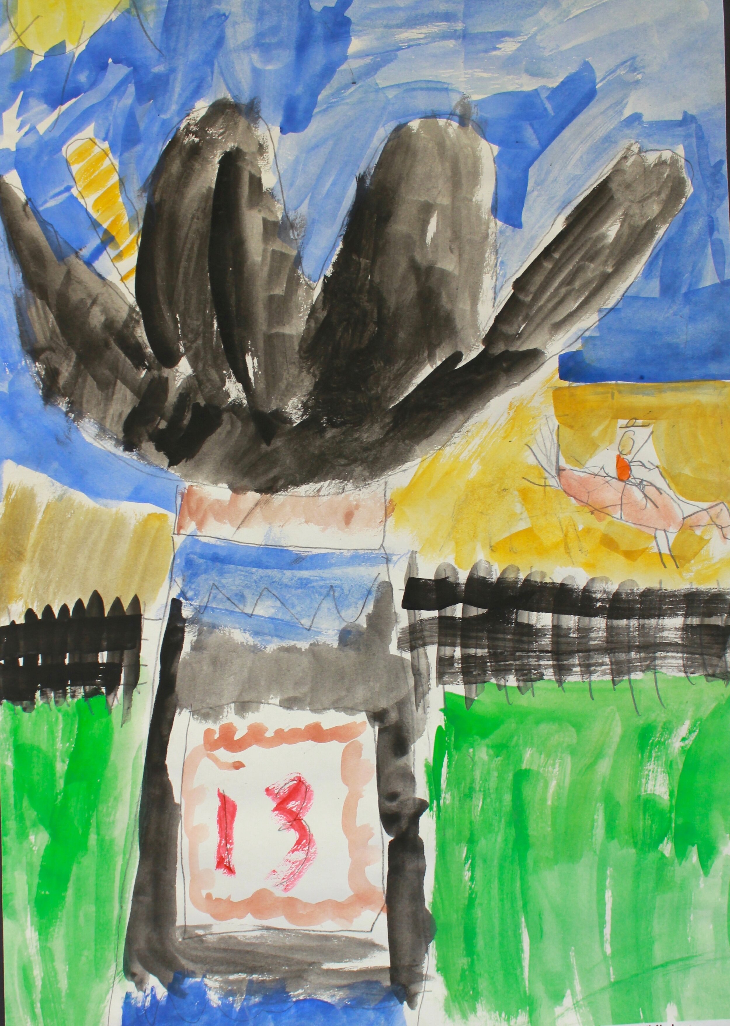 Lane, Grade 4, Watercolor