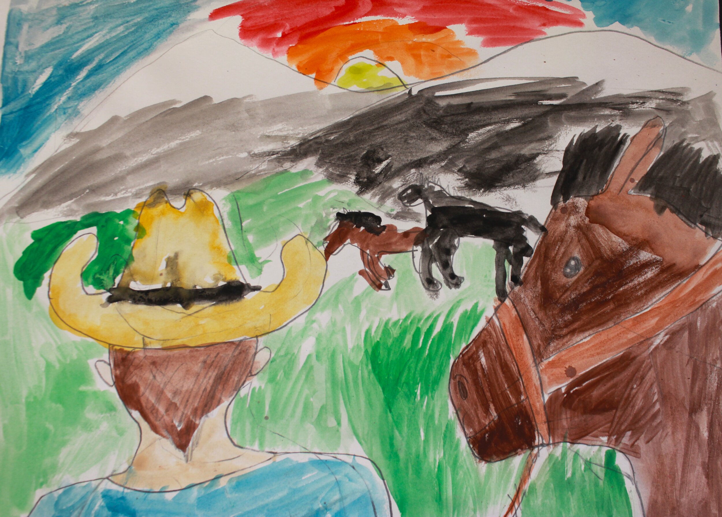 Danae_Grade 5_Cowboy_Watercolor_Detail_.jpg