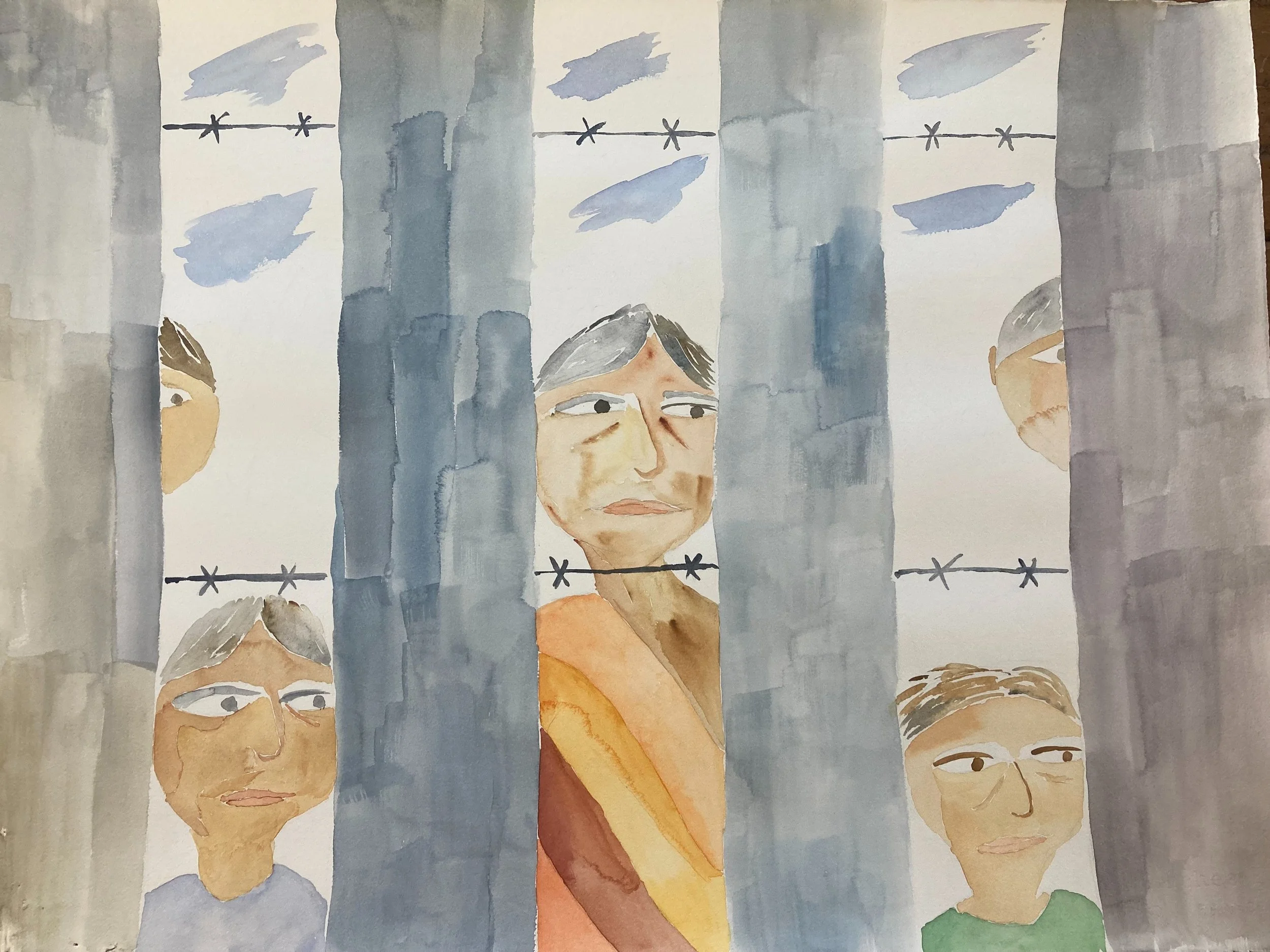 Border Stories: Paintings and Poems by Shaun T. Griffin