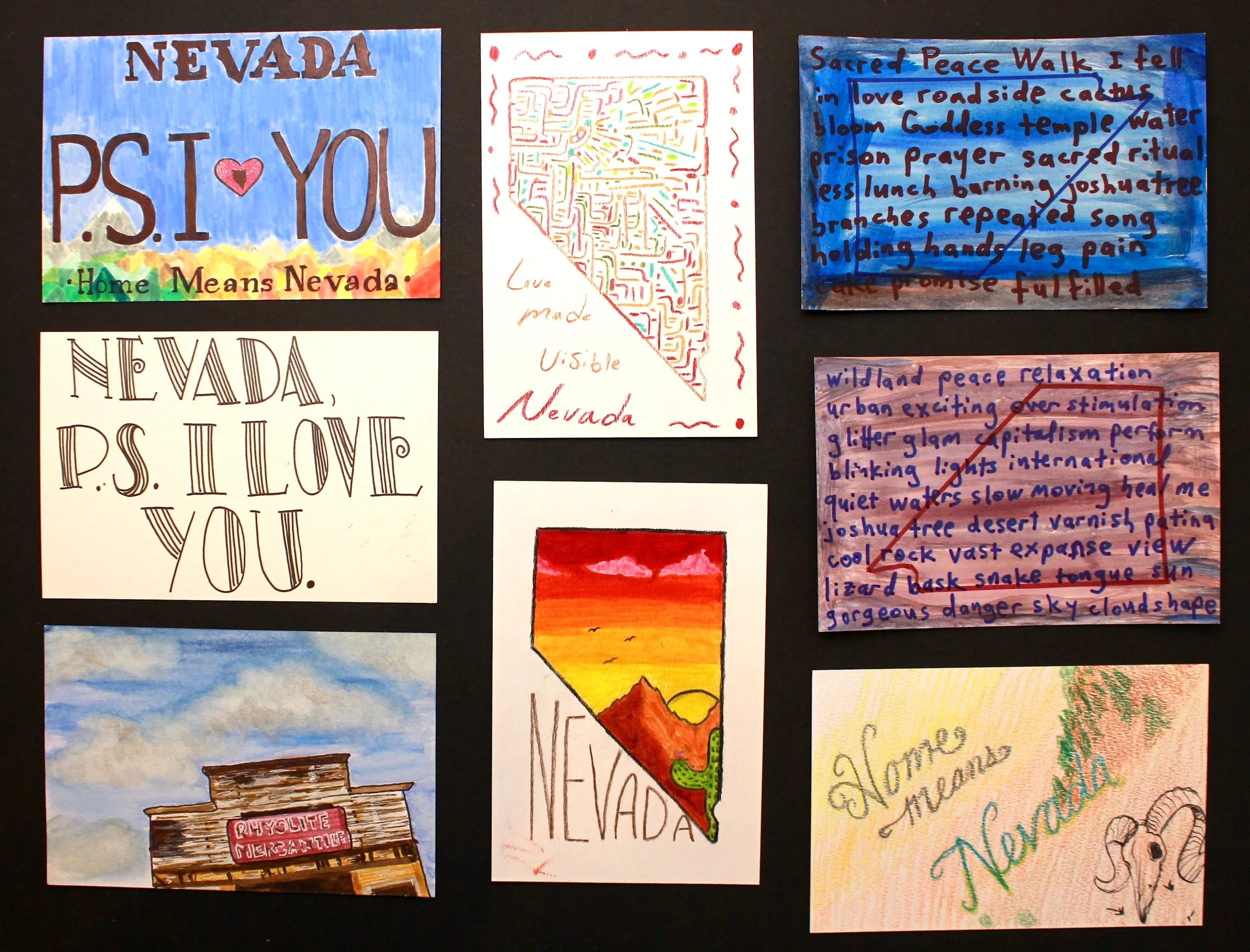 Nevada P.S. I Love You Postcard Project: Love Notes from Across the Silver State