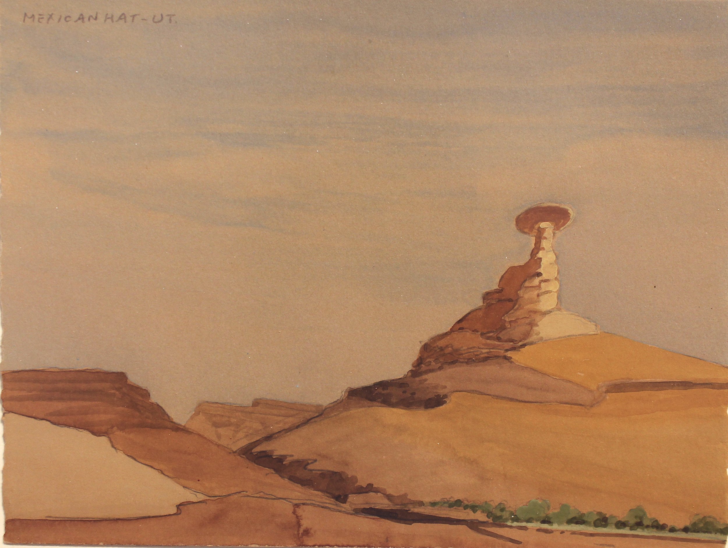 Watercolors of the Colorado: Mexican Hat
