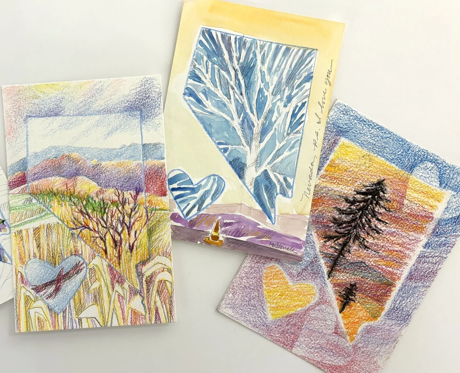 Nevada, P.S. I Love You Postcard Project: Love Notes from Across the Silver State