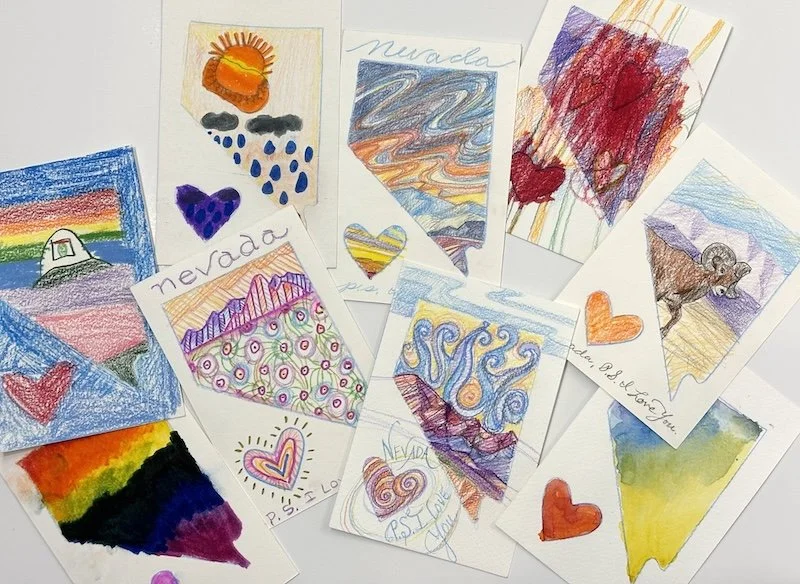 Nevada P.S. I Love You Postcard Project: Love Notes from Across the Silver State 