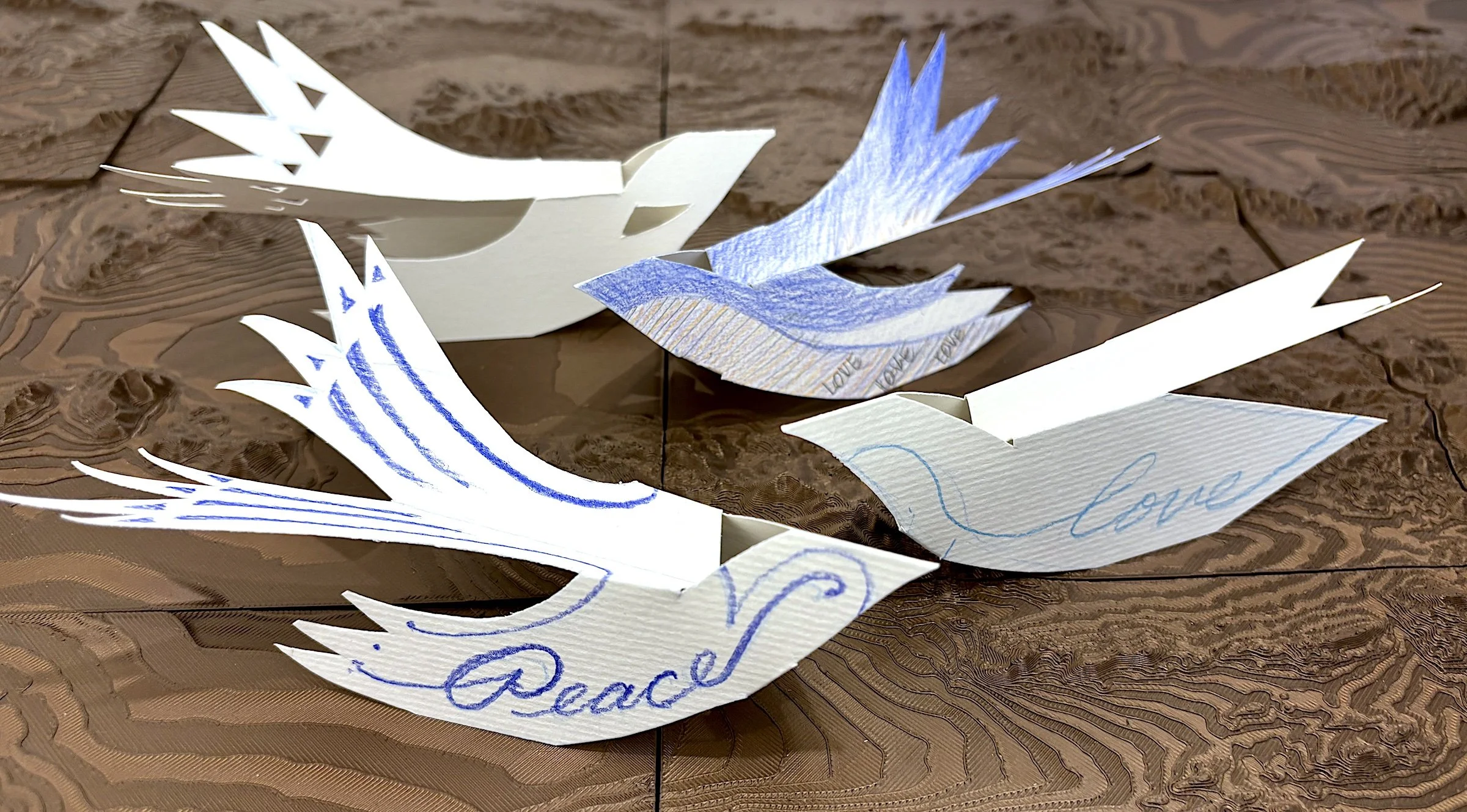Sagebrush to Sandstone: Winter Poetry Readings and Paper Bird Workshop