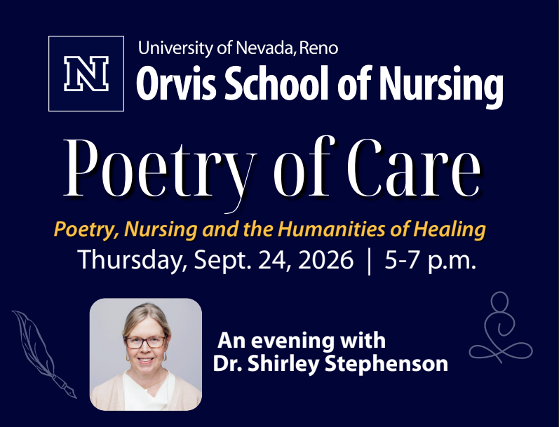[Partnership Event] The Poetry of Care - An Evening with Dr. Shirley Stephenson