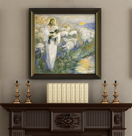 Minerva Teichert Art Rescue Of The Lost Lamb Art Sale