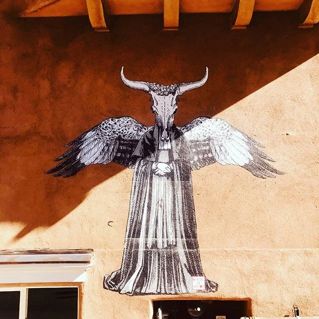 #santafestreets #southwesternart #highpriestess