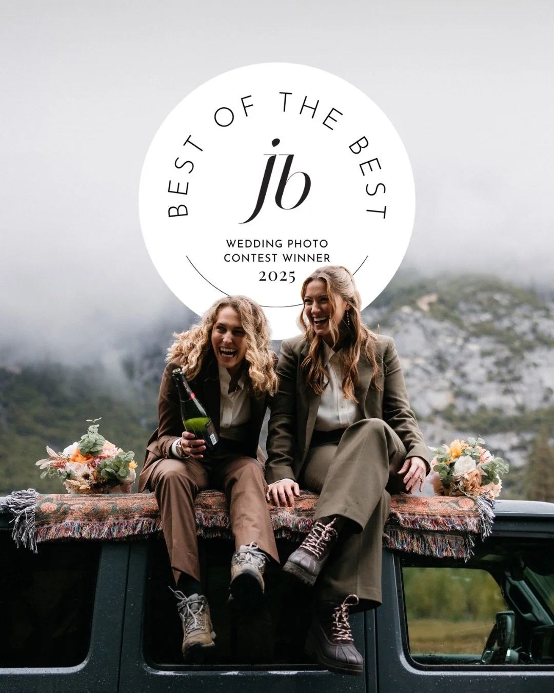 Honored to share that one of my images was selected in @junebugweddings 2025 Best of the Best Wedding collection. The second contest win this year. 🤯🍾

This moment with S &amp; H is from their Yosemite elopement, and it&rsquo;s everything I love ab