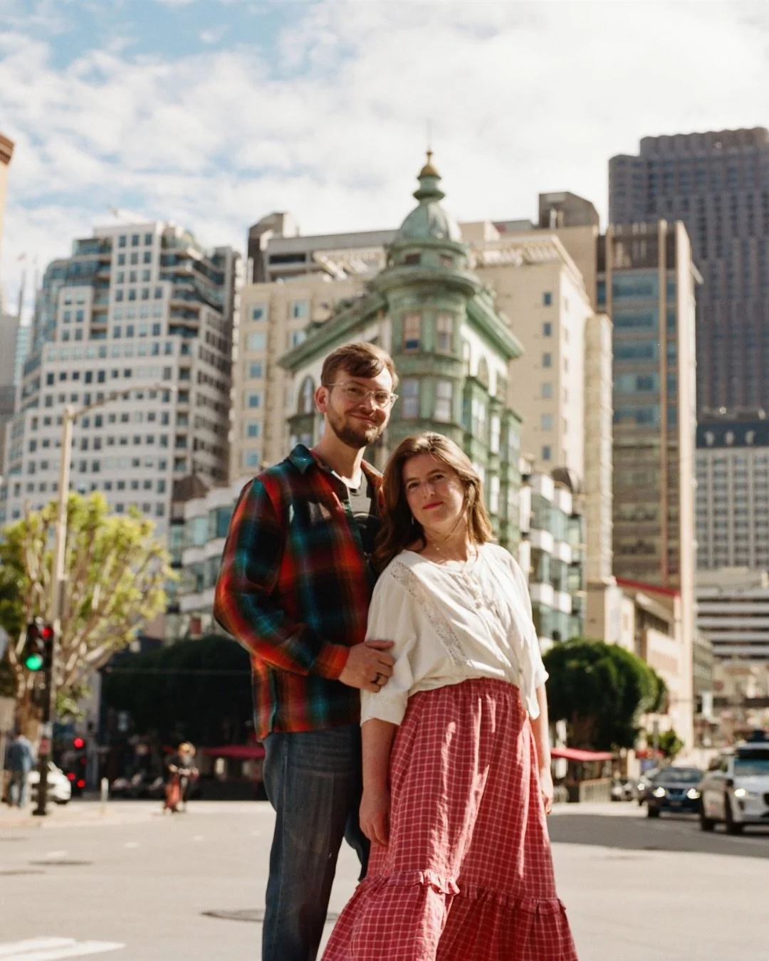 A great day with J &amp; C exploring different corners of SF on film