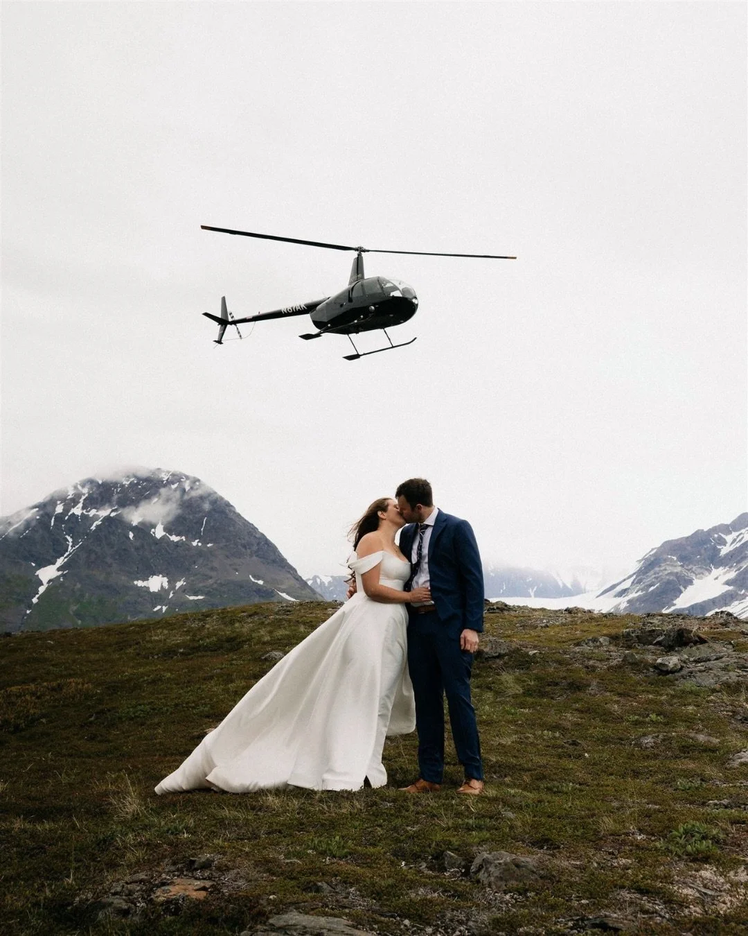 NBD, just a quick landing for an epic family picnic mid-adventure ⛰️🚁

Alaska is truly one of the most beautiful places to exist, and it makes the perfect place for an intimate wedding. The vastness, the quiet, the adventure, the wilderness, and get