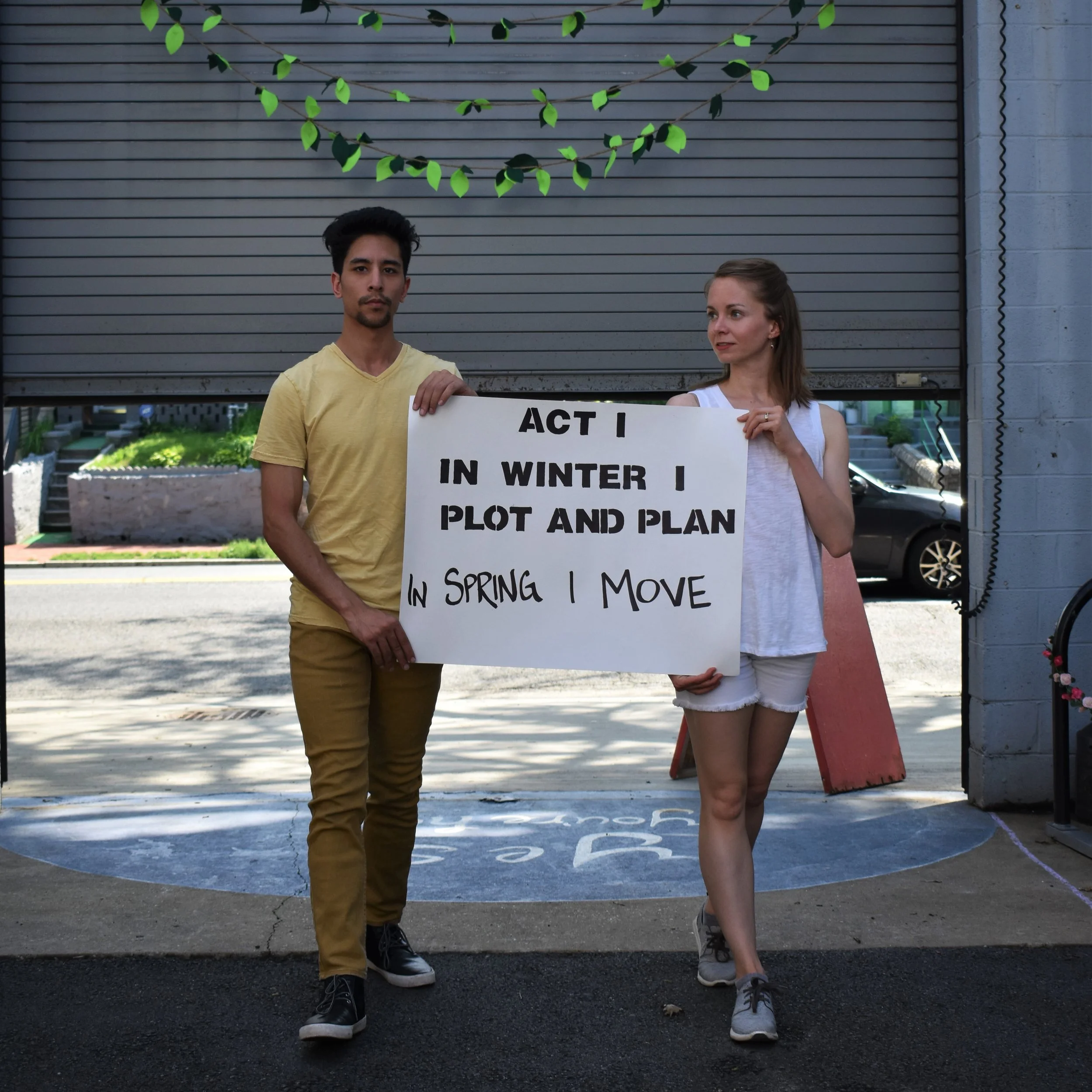 David Deegan and Olivia Sabee