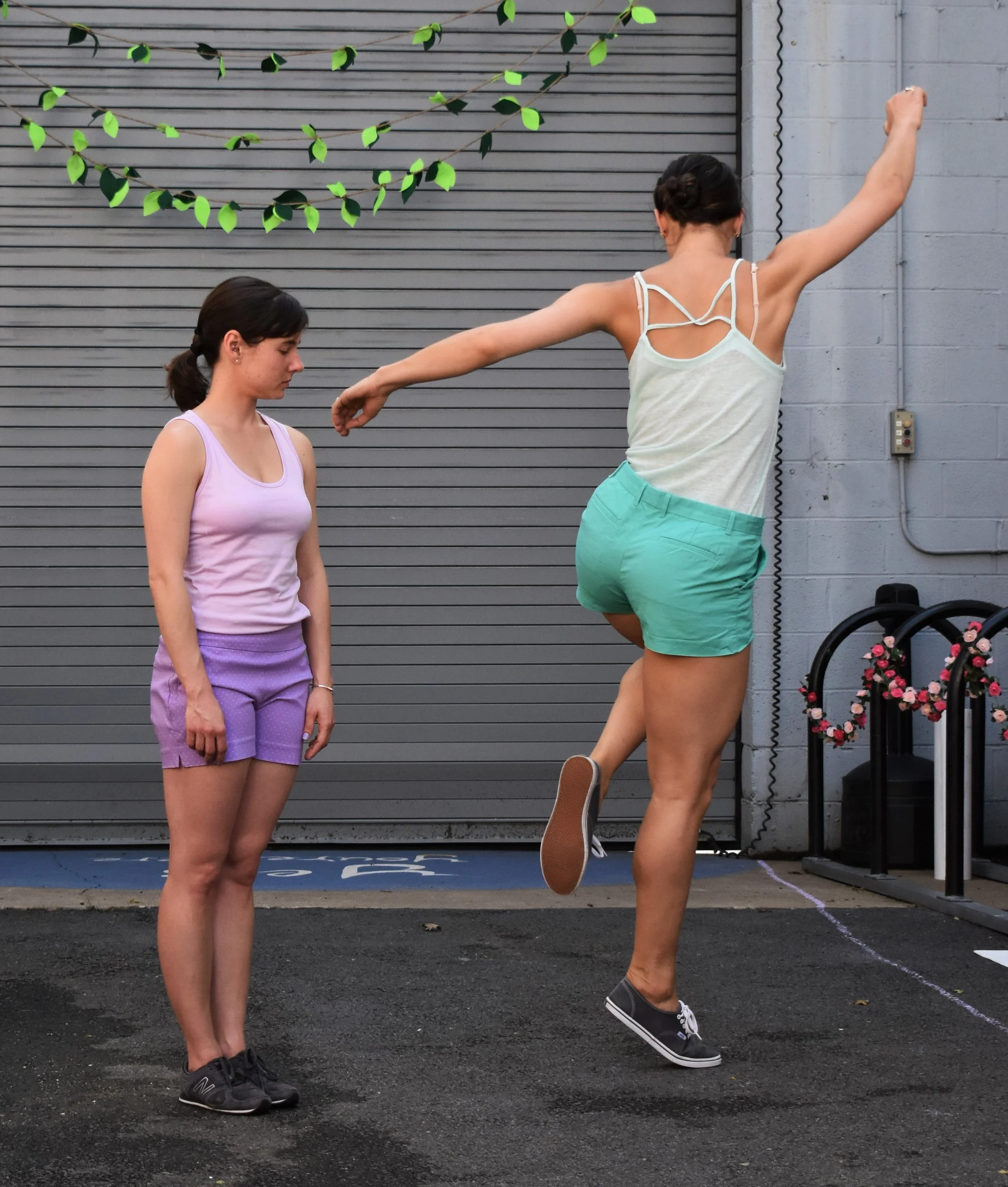 Catherine Roth and Melissa Lineburg